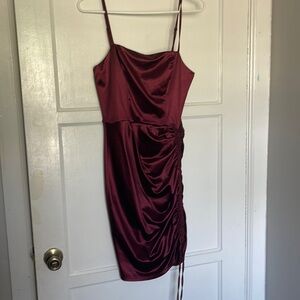 Formal Burgundy Dress